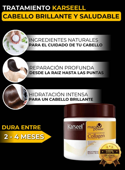 Transforma tu cabello YA con la Mascarilla Karseell™