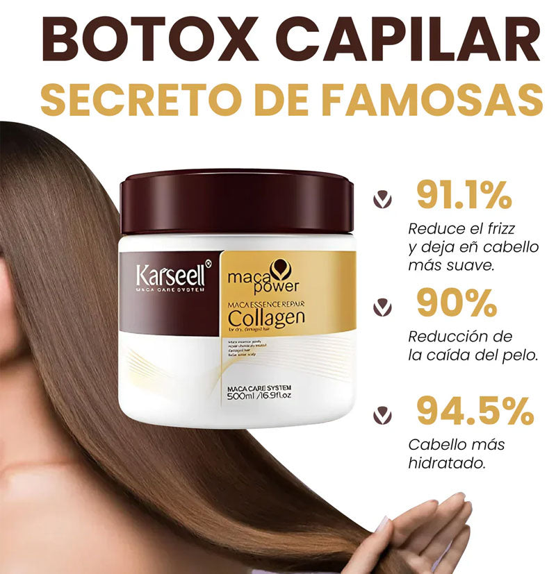 Transforma tu cabello YA con la Mascarilla Karseell™